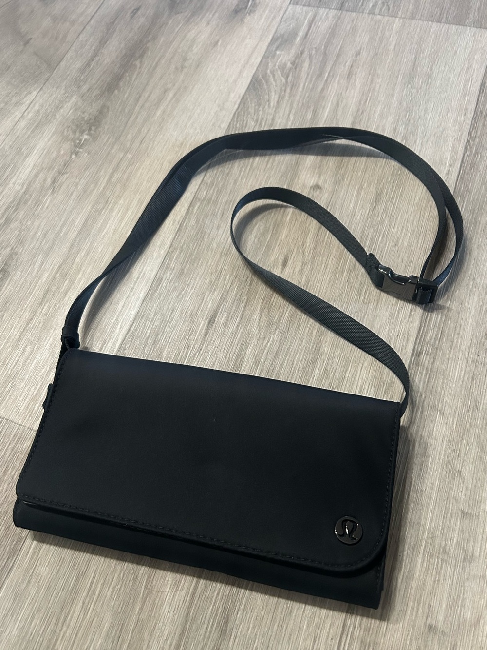 Lululemon Black Wallet Clutch Crossbody